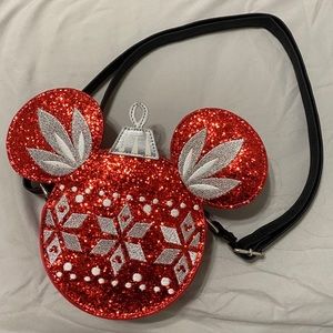 Mickey Mouse Christmas Ornament Purse Disney Parks